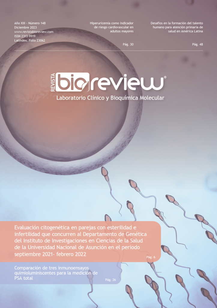 Evaluación citogenética en parejas con esterilidad e infertilidad que concurren al Departamento de Genética del Instituto de Investigaciones en Ciencias de la Salud de la Universidad Nacional de Asunción en el periodo septiembre 2021- febrero 2022