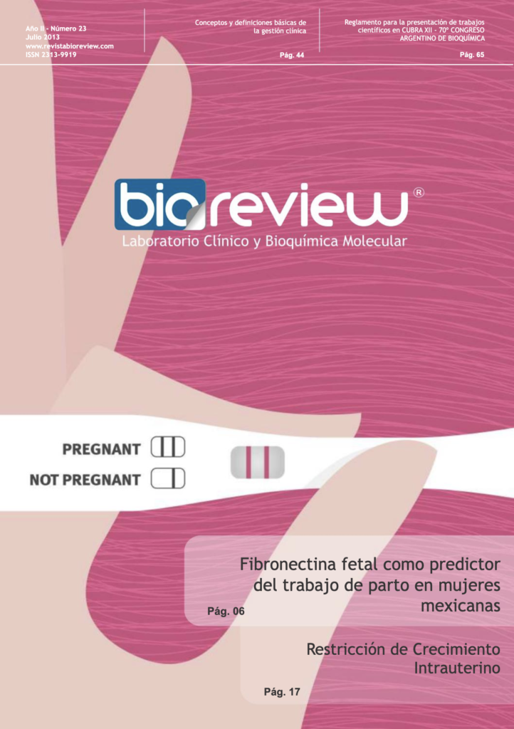 Fibronectina fetal como predictor del trabajo de parto en mujeres mexicanas