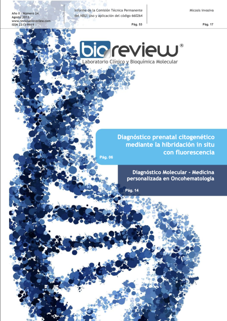Diagnóstico prenatal citogenético mediante la hibridación in situ con fluorescencia