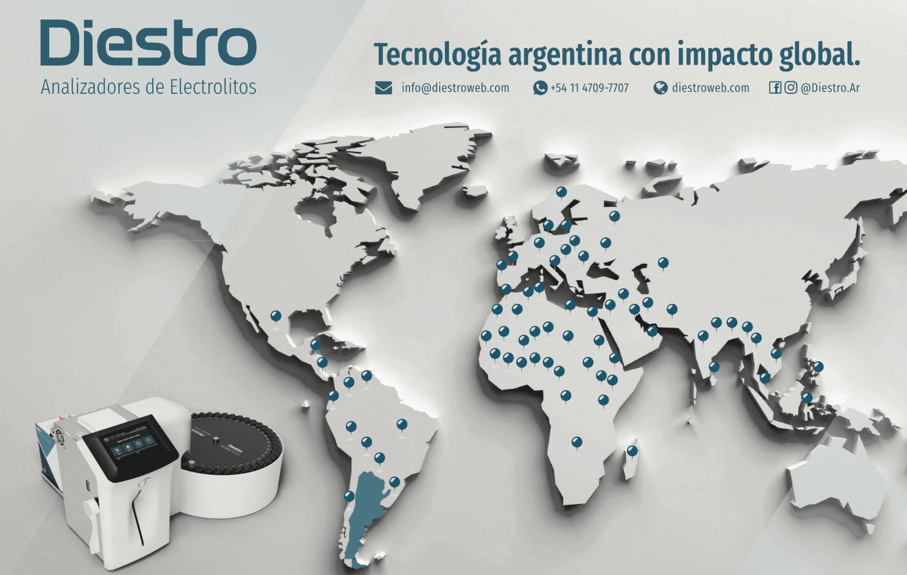 Diestro, hecho en Argentina, elegido en el mundo